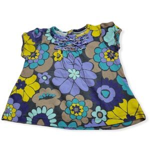 Carter's floral shirt 24mo